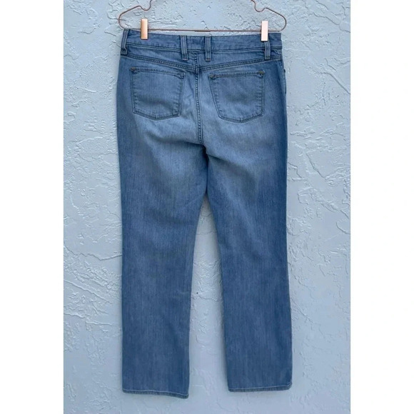 L.L Bean Mens Mid Rise Favorite Fit Denim Jeans Blue Sz 6 Reg - Picture 2 of 12